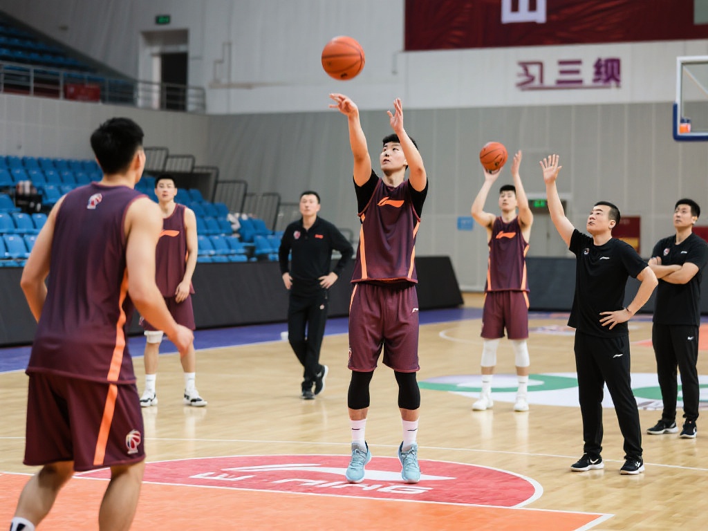 山东队三分训练日常:逆境中坚守,天道酬勤终有回报 对于篮球运动员来说,三分球不仅是技术的体