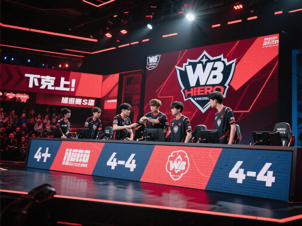 WB强势零封4-0晋级S组,全员表现完美以下克上 在一场充满悬念的比赛中,WB团队用行动诠